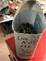 Gallon jug of lug nuts