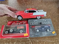 3 diecast cars different scales