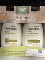 Aveeno body wash 2-33 fl oz