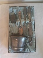 Vintage Mug and Utensils Set