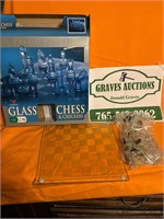 Glass Chess Set