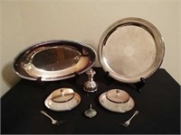 Vintage Sterling Silver &  Plated Serving Pieces