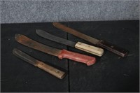 4 Vintage Knives