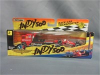 Matchbox Indy 500 car and hauler