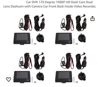 Car DVR 170 Degree 1080P HD Dash Cam Dual