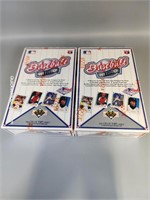 Two Baseball 1991 Edition Upper Deck Cards Sealed