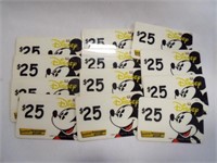 (12) Hastings Entertainment Gift cards - No Value