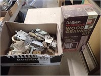 Wood Draining Kit In Orignal Box, Strap Hinges,