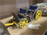 cast iron horse buggy