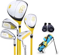 PGM Junior Golf Club Set for Kids  6-8 Yellow