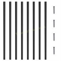 VEVOR Metal Balusters  29.5' x 1'  51 Pack