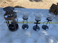 4 Candle Holders