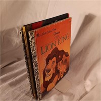 5 Little Golden Books Lion King