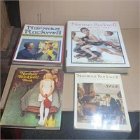 (4) NORMAN ROCKWELL BOOKS