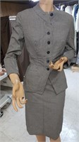 IRENE Ladies Tweed Designer 2 piece suit