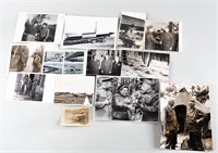 13 WWII PHOTOGRAPHS AND POSTCARDS