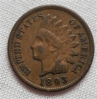 1893 Indian Head Cent w/ Full Liberty