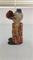 Clown paper blower toy