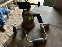 Brass Torch & Bit Brace