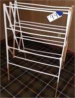 Wooden Clothes Drying Rack-Lower Level