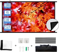 $89 Projection Screen Black 110"*130"