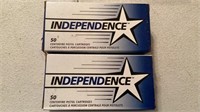 Independence 9 mm Luger 115 Grain FMJ Shells Ammo