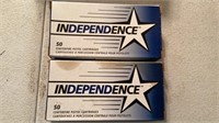 Independence 9 mm Luger 115 Grain FMJ Shells Ammo