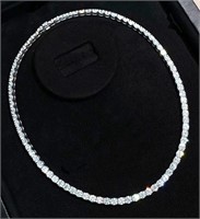 25.65cts Natural Diamond 18Kt Gold Necklace
