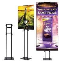 HUAZI Poster Stand for Display Double-Sided Heavy