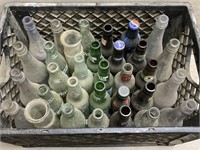 Collection Of Vtg Bottles