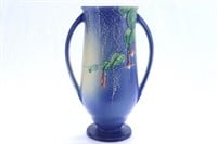 Roseveille Blue Fuchsia Dbl Handled Vase - 903-12