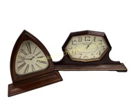 2 Waltham Antique Desk Clocks