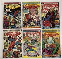 Marvels ASM Amazing Lot Nos.137-142 1974-75