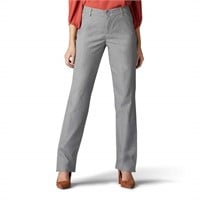 Lee Women's Wrinkle Free Relaxed Fit Straight Leg