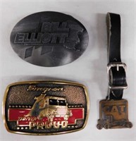 Snap-On Tools brass belt buckle - CAT Caterpillar