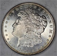 1904 o GEM BU PROOFLIKE Morgan Silver Dollar