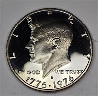 1976 Bicentennial Kennedy Gem Proof Half Dollar