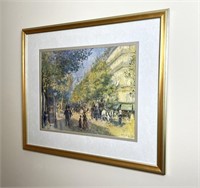 VINTAGE SIGNED PRINT