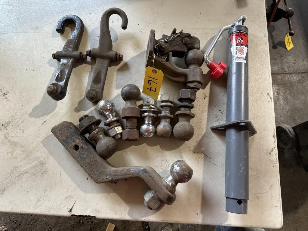 Hitch, Balls, Trailer Jack, Tow Hooks