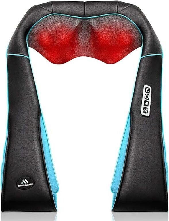 MagicMakers Back Neck Shoulder Massager with Heat