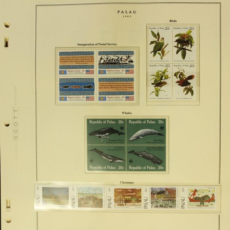 Palau Stamps 1983-1988 Mint NH on Scott CV $525+