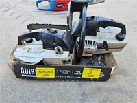 (2) CRAFTSMAN CHAIN SAWS...ONE RUNS AND ONE IS