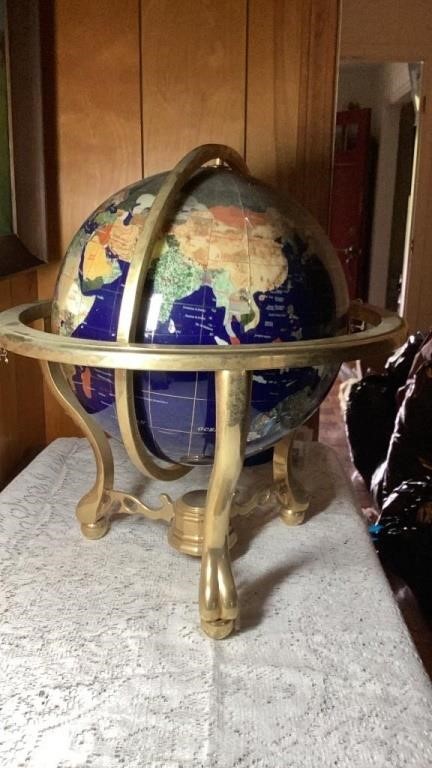 Antique Globe on Stand