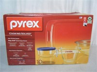 Brand new 10~pc Pyrex Glass set