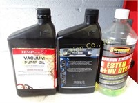 Bottle vacuum pump oil, bottle ester-100, bottle