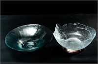Serving Bowls In Artsy Glass & More