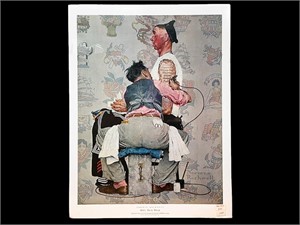 Norman Rockwell "Only Skin Deep" Print