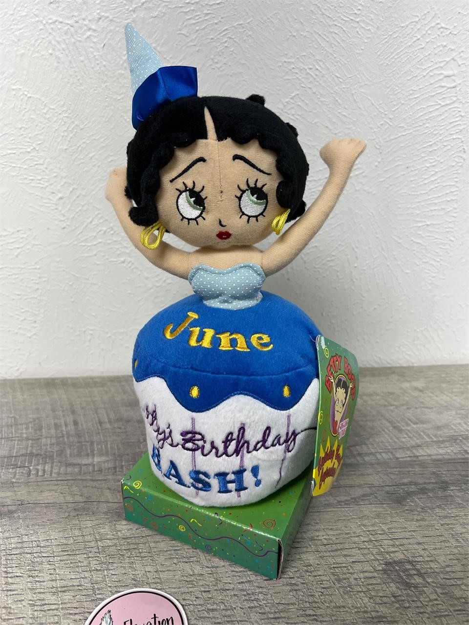 Betty Boop June Cupcake birthday plush