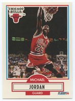 1990-91 Fleer Michael Jordan Card #26 - Nice