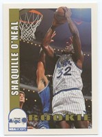 1992-93 NBA Hoops Shaquille O'Neal Rookie Card